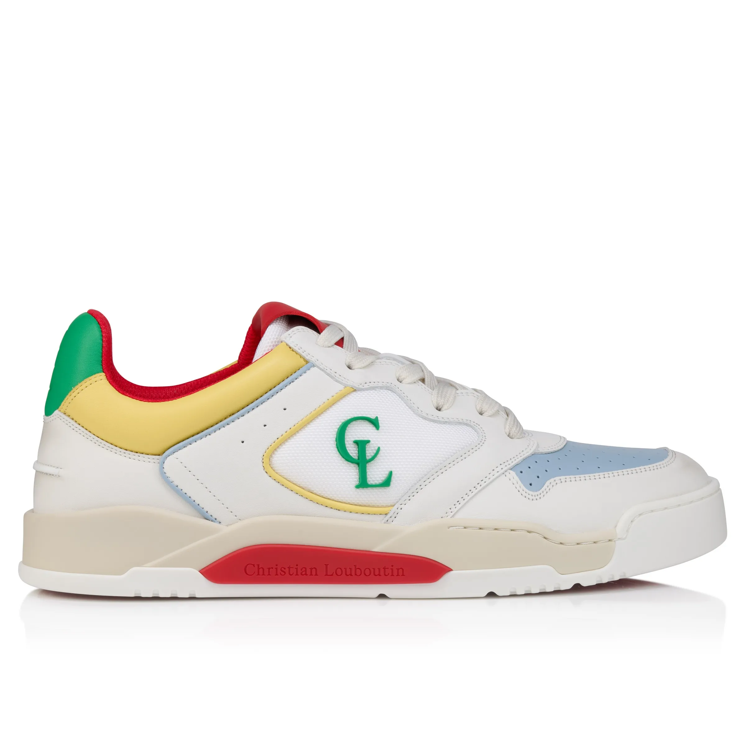 Christian Louboutin Bsktball 1 Retro – Sneakers – Calf leather – White – Men - Men s Shoes - alternate view 2